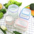 heat resistant glass food storage container set bento lunch box with PP lid